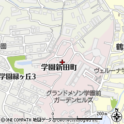 奈良県奈良市学園新田町3219-20周辺の地図