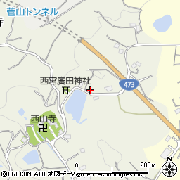 静岡県牧之原市西山寺96周辺の地図