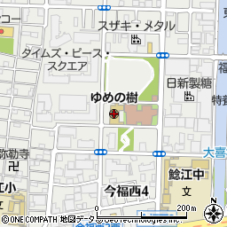 大阪国税局城東寮周辺の地図