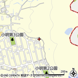 奈良県生駒市小明町2120-5周辺の地図