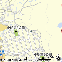 奈良県生駒市小明町2120-2周辺の地図