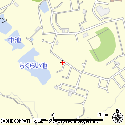 兵庫県神戸市西区櫨谷町長谷84-3周辺の地図