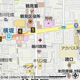 荒川化学工業方玉寮周辺の地図