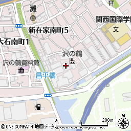 沢の鶴株式会社　管理部周辺の地図