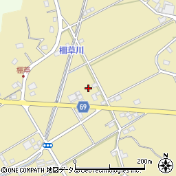 静岡県菊川市棚草530周辺の地図