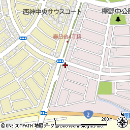 松岡慎也税理士事務所周辺の地図