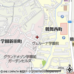 パルムドール学園前周辺の地図