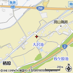 岡山県岡山市東区楢原667周辺の地図