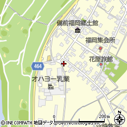 岡山県瀬戸内市長船町福岡875周辺の地図