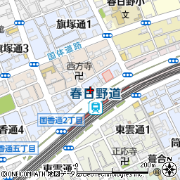 兵庫県神戸市中央区国香通1丁目2-4周辺の地図