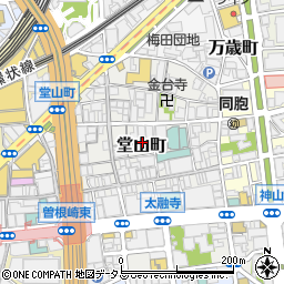 〒530-0027 大阪府大阪市北区堂山町の地図