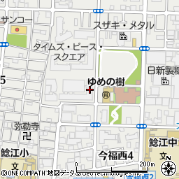 大阪府大阪市城東区今福西6丁目2-1周辺の地図