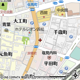 静岡県浜松市中央区伝馬町69周辺の地図