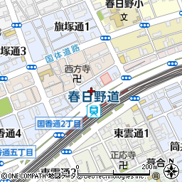 兵庫県神戸市中央区国香通1丁目2周辺の地図
