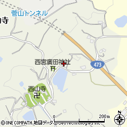 静岡県牧之原市西山寺95周辺の地図