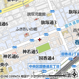ハートフルコスモス神戸周辺の地図