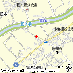 兵庫県神戸市西区櫨谷町栃木1003-2周辺の地図