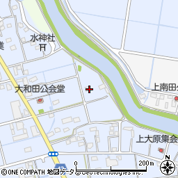 静岡県磐田市大原42周辺の地図