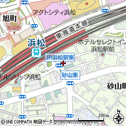 トヨタレンタリース静岡浜松新幹線口店周辺の地図