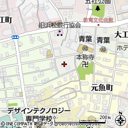 静岡県浜松市中央区栄町137周辺の地図
