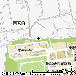 愛知県豊橋市天伯町梅ヶ丘64周辺の地図