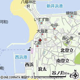 吉浜荘周辺の地図