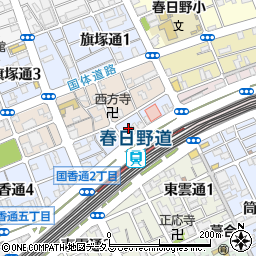 株式会社トヨタレンタリース兵庫　春日野道店周辺の地図