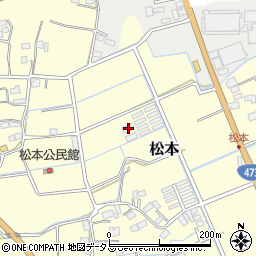 静岡県牧之原市松本193周辺の地図