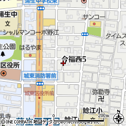クラベ大阪営業所周辺の地図