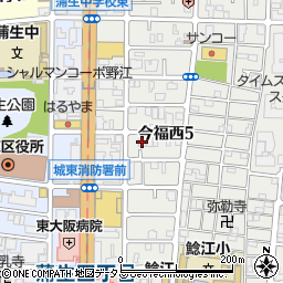 クラベ大阪営業所周辺の地図