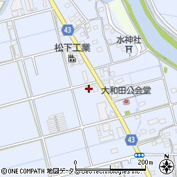 静岡県磐田市大原204周辺の地図