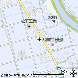 静岡県磐田市大原205周辺の地図