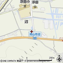 岡山県岡山市東区沼1271周辺の地図