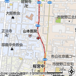 コンパス京橋周辺の地図