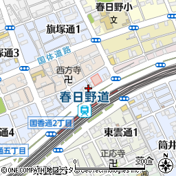 兵庫県神戸市中央区国香通1丁目2-1周辺の地図
