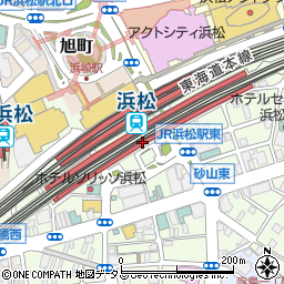 浜松市観光インフォメーションセンター周辺の地図