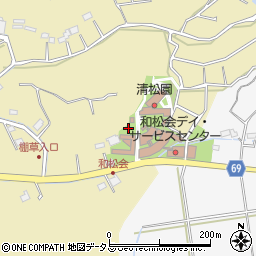静岡県菊川市棚草1258周辺の地図