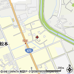 静岡県牧之原市松本234周辺の地図