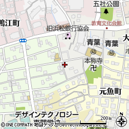 静岡県浜松市中央区栄町148周辺の地図