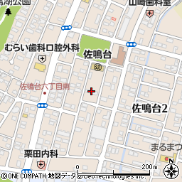佐鳴台サニーハイツ周辺の地図