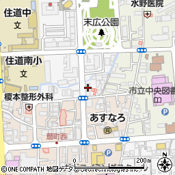 かるがも薬局　住道店周辺の地図