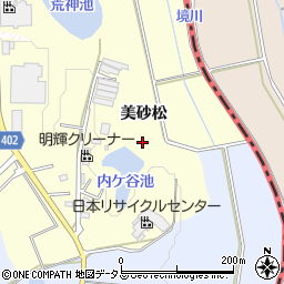 愛知県豊橋市原町美砂松周辺の地図