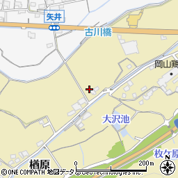 岡山県岡山市東区楢原80周辺の地図