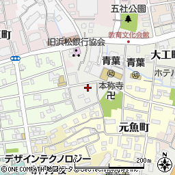 静岡県浜松市中央区栄町141周辺の地図