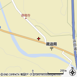 広島県山県郡北広島町蔵迫167周辺の地図