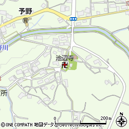 池辺寺周辺の地図