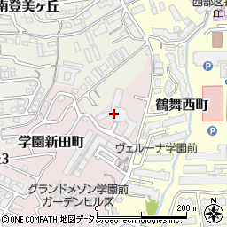奈良県奈良市学園新田町3219-1周辺の地図