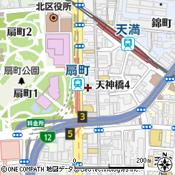 森尾電機株式会社　大阪営業所周辺の地図