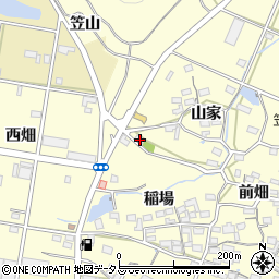 愛知県田原市浦町西畑169周辺の地図