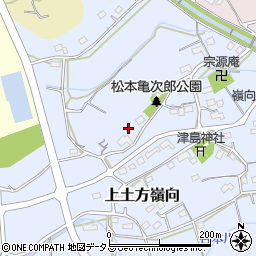 静岡県掛川市上土方嶺向2061周辺の地図